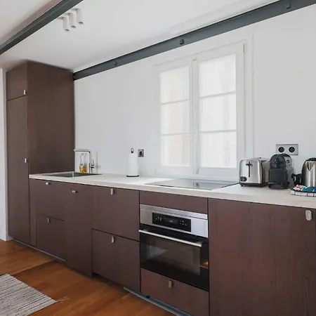 Modern -2br-4p- Marais דירה *